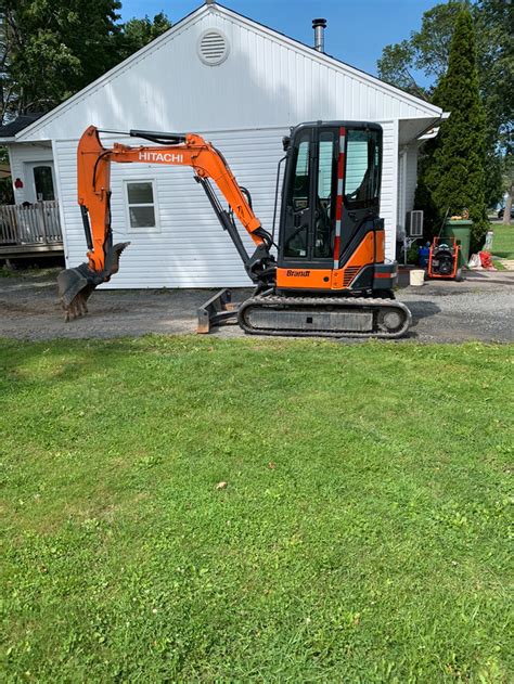 mini-excavation fredericton|equipment rentals fredericton nb.